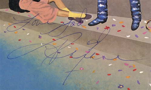 Prince Signed Around the World in a Day Album (JSA & REAL)