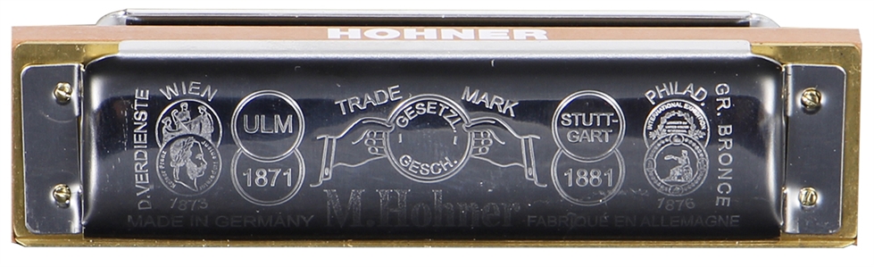 Bob Dylan Signed Marine Band Hohner Harmonica (Jeff Rosen)