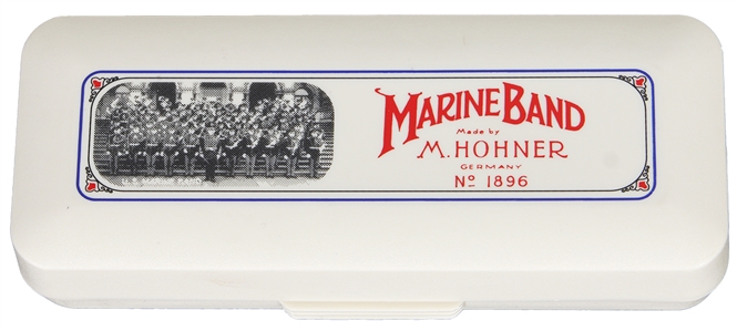 Bob Dylan Signed Marine Band Hohner Harmonica (Jeff Rosen)