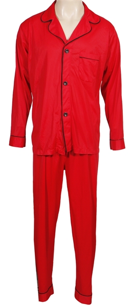 Elvis Presley Owned & Worn Red Munsingwear Pajamas