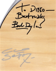 Bob Dylan Signed Acoustic Guitar (REAL)