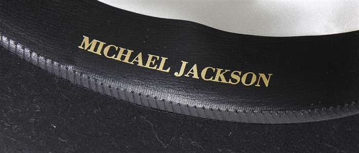 Michael Jackson Owned & 1988 “BAD” World Tour Concert Used Black Fedora Hat