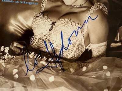 Madonna Signed “Like a Virgin” Album (REAL)