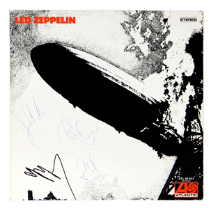 Led Zeppelin Fully Signed "Led Zeppelin I" Debut Album (JSA & REAL)