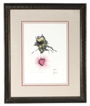 Jerry Garcia Original Dracula's Heart Original Limited Edition Lithograph Artwork