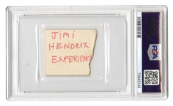 1968 Jimi Hendrix Experience 4/5/1968 Symphony Hall Concert Ticket Stub (PSA/DNA Encapsulated 2)
