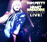 Tom Petty and the Heartbreakers Signed “Live!” Album (REAL)