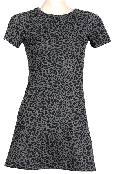 Taylor Swift Owned & Worn Animal Print Mini-Dress