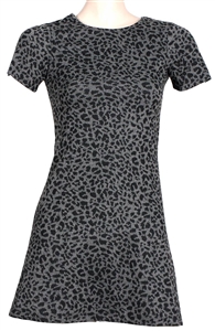 Taylor Swift Owned & Worn Animal Print Mini-Dress