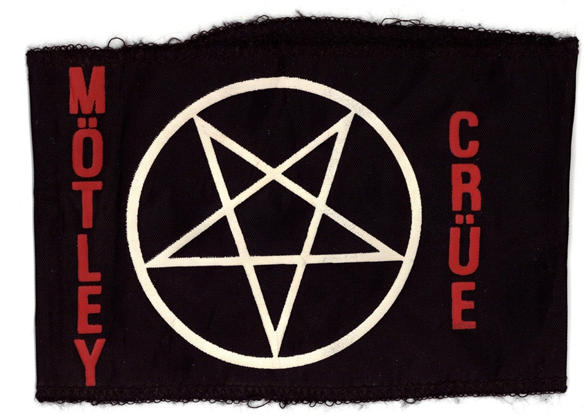 Mötley Crüe Nikki Sixx "Shout at the Devil Tour" Stage Worn Armband
