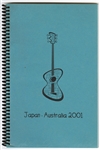 Bob Dylan Original 2001 Japan & Australia Concert Tour Itinerary