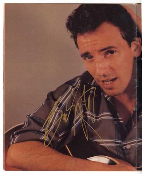 Bruce Springsteen & The E Street Band Signed "Born in the USA" Tour Program (REAL) 