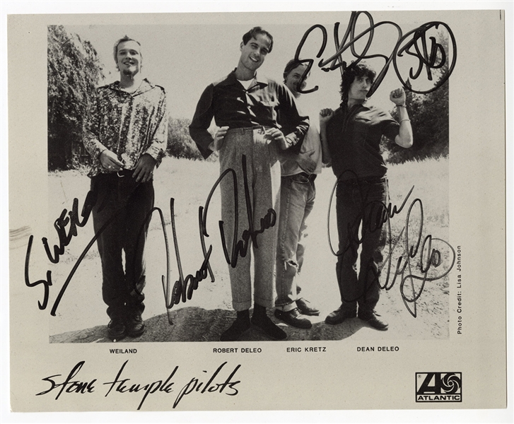 Stone Temple Pilots Multi-Signed Photo