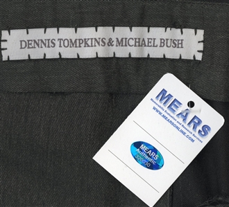 Michael Jackson 1986 Photo-Matched Owned & Worn Dennis Tompkins & Michael Bush Custom Designed Tuxedo Pants With Crown Emblem (MEARS)
