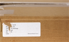 “Blinds and Shutters” Genesis Multi-Signed Book including Clapton & Warhol 41/5000