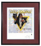 Alice Cooper Signed “Welcome to My Nightmare” Original Limited Edition Lithograph (157/690)