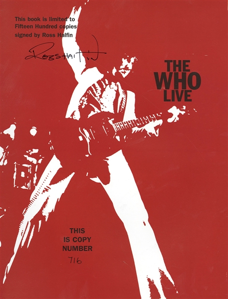 The Who Live Sold Out Limited Edition Genesis Publications (716/1500)