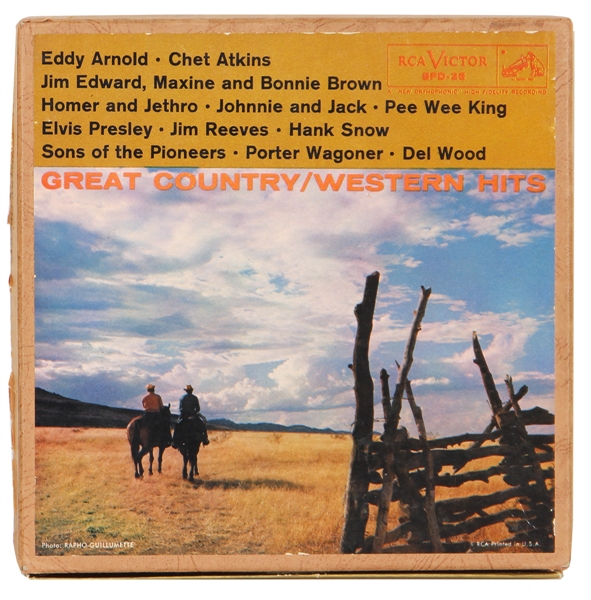 Elvis Presley Great Country Western Hits Box Set SPD-26 NM 1956
