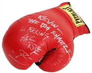 Axl Rose Signed Red Everlast Boxing Glove with Long Inscription (REAL)