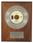 Jean Knight “Mr. Big Stuff’ Original Platinum Record Award