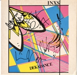 INXS Signed "Dekadence" Album Including Michael Hutchence