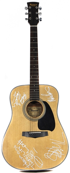 Alarm Band Signed Ibanez Acoustic Guitar