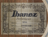 Alarm Band Signed Ibanez Acoustic Guitar