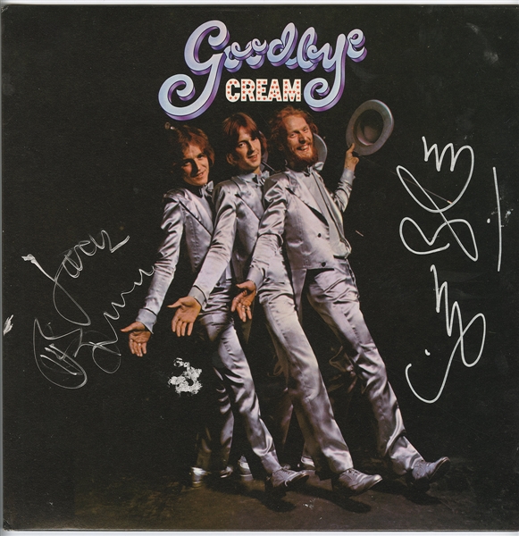 Cream Signed “Goodbye” Album