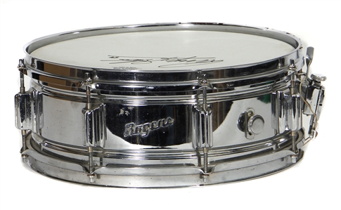 Ringo Starr Signed Remo Snare Drum (REAL)