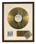 War “The World is a Ghetto” RIAA White Matte Gold Record Award