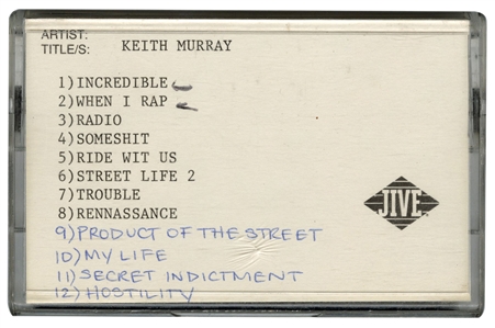Keith Murray It's a Beautiful Thing Cassette Demo With 4 Unreleased Songs and 4 Alternative Versions of Released Tracks