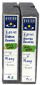 Missy Elliott & Timbaland Original 2 Master Reels (2) Featuring Beep Me 911 and Pass Da Blunt with 48 Tracks