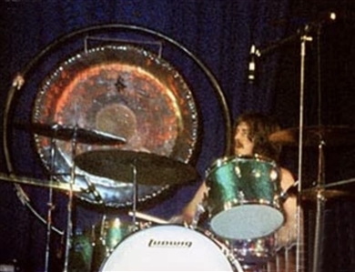 Led Zeppelin John Bonham Owned & Played Green Sparkle Ludwig Drum Kit Circa 1970-1971