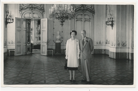 King Edward VIII and Wallis Simpson’s Iconic 1937 Wedding Archive - Featuring Boxed Piece of Wedding Cake, Dried Pieces of the Bridal Bouquet and Autographs