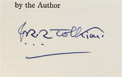 J. R. R. Tolkien Signed The Hobbit (JSA)
