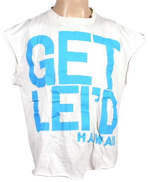 Queen Freddie Mercury Owned & Stage Worn "Get Leid" Shirt