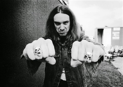 Metallica Cliff Burton Owned & Worn Iconic Silver Skull Ring