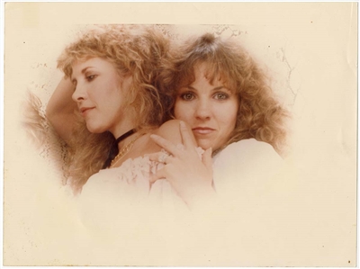 Stevie Nicks Original 11 x 14 Herbert Worthington Stamped Photograph