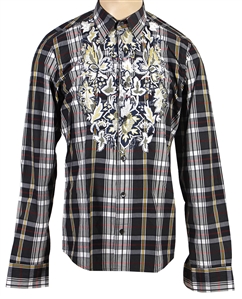 Ringo Starr Owned & Worn Elaborately Embroidered Shirt from the Collection of Ringo Starr and Barbara Bach Auction