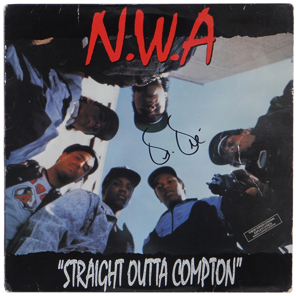 Dr. Dre Signed “Straight Outta Compton” Album