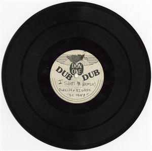 The Notorious B.I.G. Original Unreleased Acetate Featuring “I Shot Ya” Remix, “Be Happy” and “Get Money” Instrumental