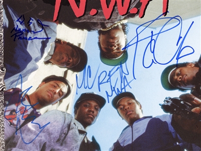 N.W.A Signed “Straight Outta Compton” Album (4 Signatures)