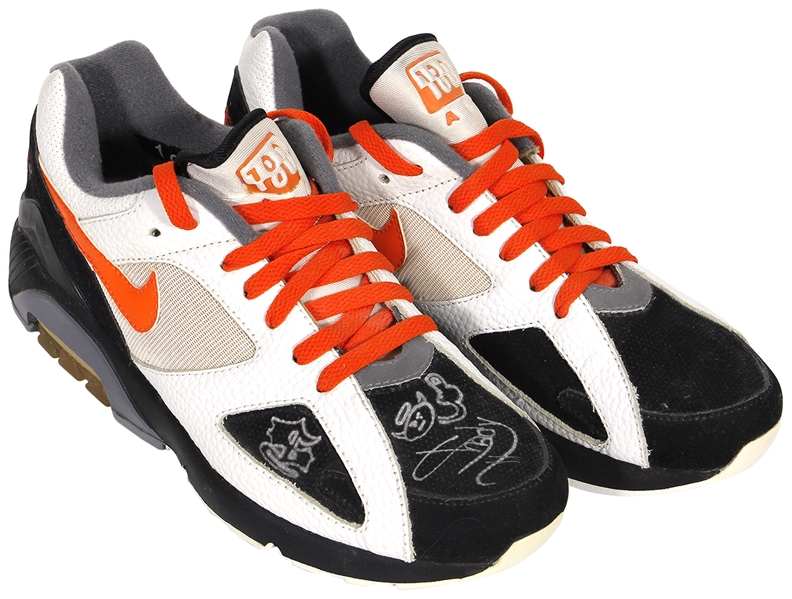 Eminem Signed Nike Air Max 180 Eminem “Charity Series” Sample with Incredible Drawings Numbered 1/8
