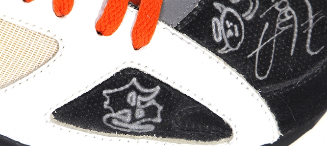 Eminem Signed Nike Air Max 180 Eminem “Charity Series” Sample with Incredible Drawings Numbered 1/8