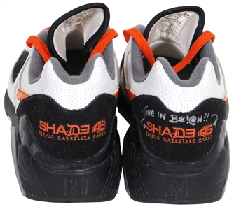 Eminem Signed Nike Air Max 180 Eminem “Charity Series” Sample with Incredible Drawings Numbered 1/8