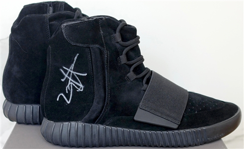 Kanye West Signed Yeezy Boost 750 Triple Black Boots (Featured on Complex)