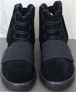 Kanye West Signed Yeezy Boost 750 Triple Black Boots (Featured on Complex)