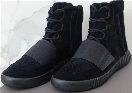 Kanye West Signed Yeezy Boost 750 Triple Black Boots (Featured on Complex)