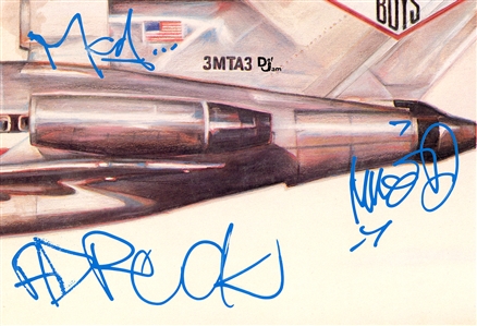 Beastie Boys Group Signed “Licensed to Ill” Album (JSA)