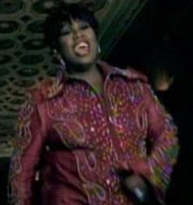 Missy Elliott “Son of a Gun” Music Video Worn Custom Studded Red Jacket